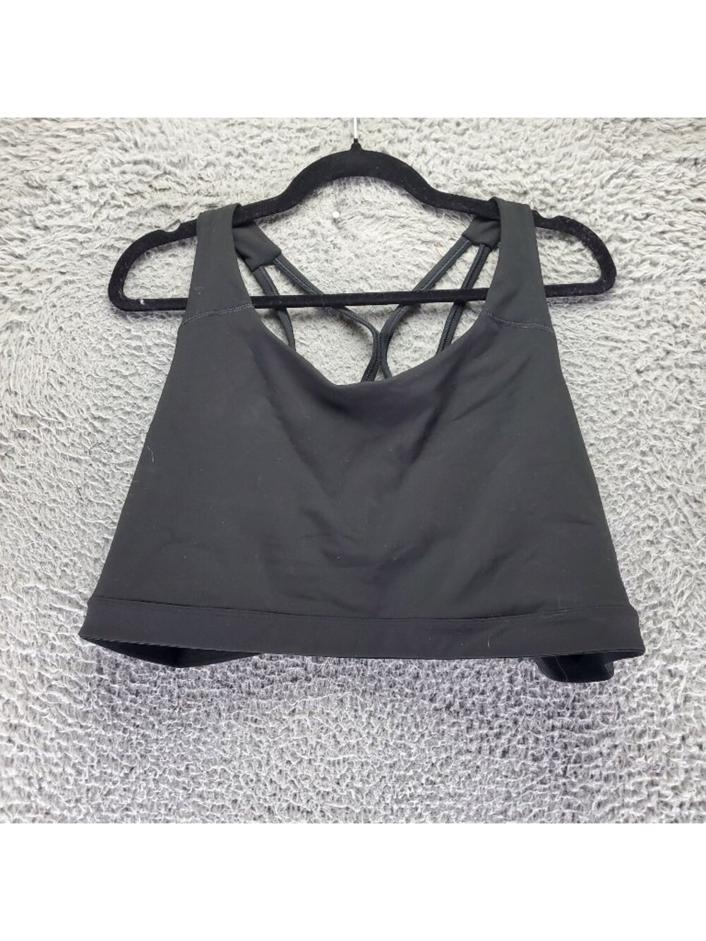 Old Navy Bra Womens 3X Plus Black Active Sports Bra Racerback *NWT*